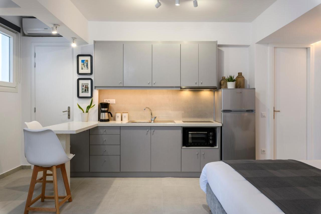 Blueisla Grey Studio Town Mykonos Mykonos Town Dış mekan fotoğraf