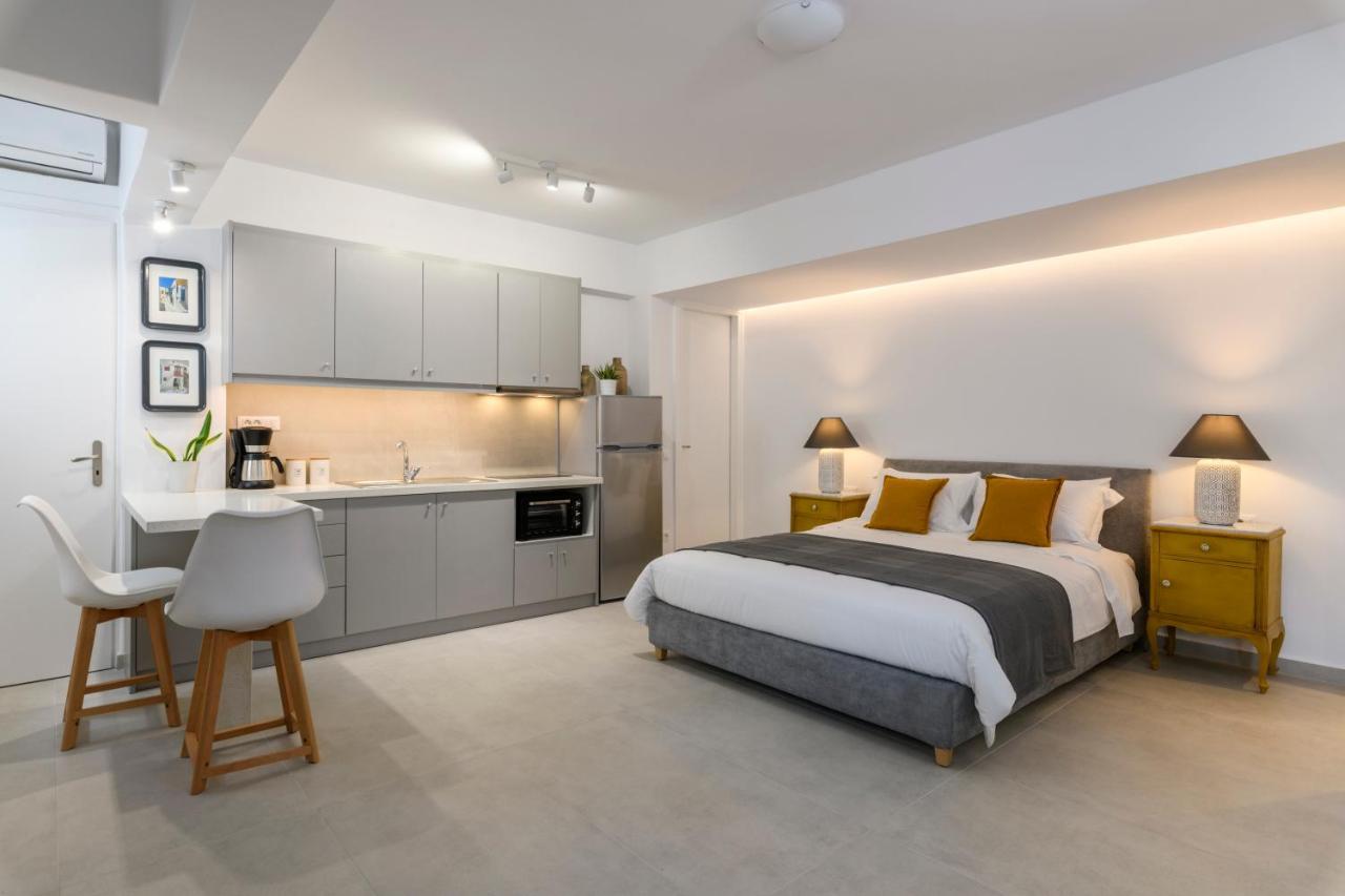 Blueisla Grey Studio Town Mykonos Mykonos Town Dış mekan fotoğraf